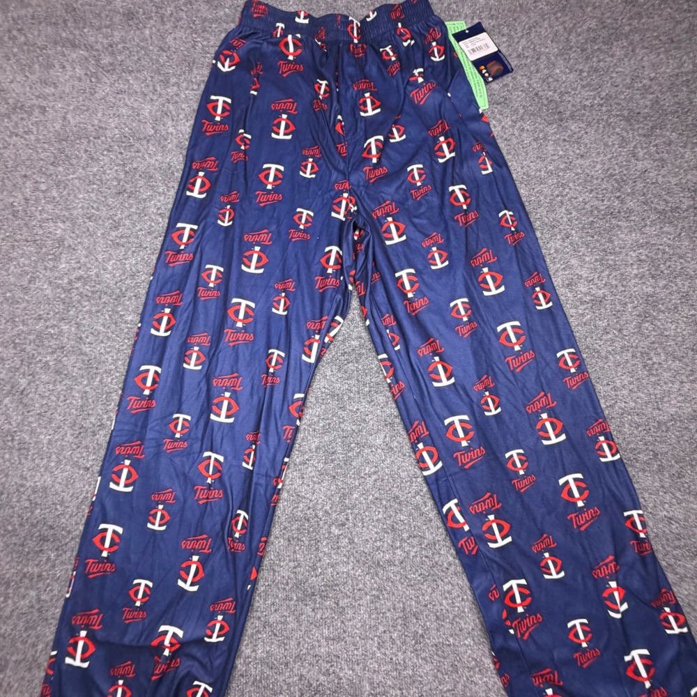 Minnesota‎ Twins MLB Gen2 Youth Pajama Pants Navy Blue XL 18/20 New